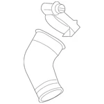 Genuine Volkswagen Pressure Tube 1K0-145-838-AG. Fixed Price $149.29.