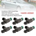 6PCS Fuel Injector For Nissan Altima 3.5L VQ35DE VK45DE 02-05 16600-AE060. Fixed Price $49.39.