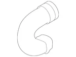 Genuine Volkswagen Duct 5N0-129-618-C. Fixed Price $44.23.
