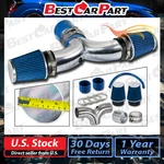 Bcp Blue For 2004-2009 Durango 5.7L V8 Dual Twin Air Intake Induction Kit+filter. Fixed Price $69.99.