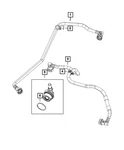 Genuine Mopar Pcv Valve Tube 68261200AF. Fixed Price $35.62.