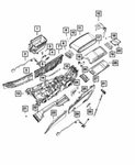 Genuine Mopar 2015-2023 Jeep Cherokee Front Center Console Duct 68213457AA. Fixed Price $36.44.