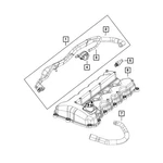 68285606AA Mopar Pcv Hose Upper For Jeep Cherokee 2019. Fixed Price $37.33.