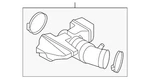 Genuine Land-rover Rear Duct PHD500510. Fixed Price $341.99.