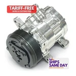 March P412, One Sanden Style Chrome Compressor High Performance & Racing Part. Fixed Price $586.63.