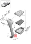 Genuine Porsche 718 Boxster Cayman Intake Housing 982129531A. Fixed Price $190.22.