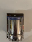 Spectre 8708 4" Straight Chrome Air Intake Tube W/ Collar Clamp 3" Diameter. Fixed Price $10.00.
