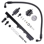 High Fuel Pressure Regulator Gauge Rail Line For Honda Civic B-series Engines. Fixed Price $62.98.