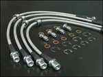 Techna-fit Stainless Braided Brake Lines For 1998-2001 Subaru Impreza 2.5RS. Fixed Price $124.99.