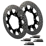 Niche Front Brake Rotor Pad Kit For Suzuki 59100-29850 59302-33880 Semi Metallic. Fixed Price $135.95.