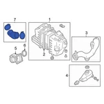 Ford Escape 2001-2006 2L8Z9B659BA Engine Air Intake Hose. Fixed Price $38.04.