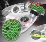 Air Induction Intake System Mushroom Filter Green For Nissan 300ZX Twin Turbo. Fixed Price $66.94.
