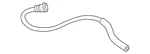 Genuine Bmw Overflow Hose 11-53-1-436-122. Fixed Price $51.23.