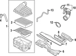Genuine Volkswagen Hose 5WA-129-626. Fixed Price $41.54.