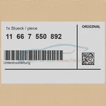 Genuine Bmw 11667550892 - Vacuum Line. Fixed Price $117.76.