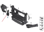 New Bmw X5 F85 Radiator Right Air Duct 51748056318 2015 Oem No Duty. Fixed Price $62.16.