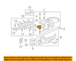 Gmc Oem 07-12 Acadia Instrument Panel Dash-side Outlet Right 25889705. Fixed Price $19.20.