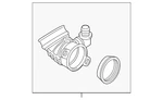 Genuine Volkswagen Air Duct 7L6-129-955-B. Fixed Price $146.39.