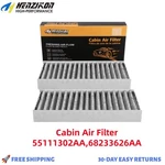 Cabin Air Filter Element Direct Fit Jeep Wrangler 2012-2018 Jk V6 3.6L. Fixed Price $9.44.