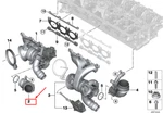 Bmw X3 F97 Exhaust Turbocharger Connecting Pipe 11658089779. Fixed Price $224.40.