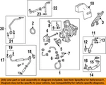 Gm Oem 13-23 Ats Engine Turbocharger Components-oil Return Tube 12679315. Fixed Price $36.73.