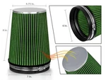 6" Inch Inlet Air Intake Cone Dry Universal Green Large Filter Car/truck/suv. Fixed Price $22.99.