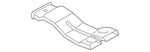 Genuine Audi Instrument Panel Air Duct 80A-819-802-A. Fixed Price $42.05.
