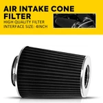 4" Inch Inlet Air Intake Cone Universal Dry Blue Filter Large Usa Car/truck/suv. Fixed Price $27.54.