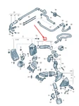 New Audi A6 Avant C6 Right Engine Air Intake Hose 07L129628C Original. Fixed Price $179.69.