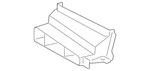 Genuine Volkswagen Air Inlet Duct 1K0-805-971-D-9B9. Fixed Price $42.20.