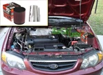 K&n Filter With Generic Air Intake System For 1996-2004 Kia Spectra 1.6L 1.8L L4. Fixed Price $500.00.
