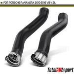 2X Left & Right Turbo Intercooler Hose For Porsche Panamera 2010 11-16 V8 4.8L. Fixed Price $70.99.