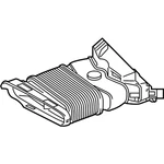 Genuine Mercedes-benz Oe Raw Air Line 256-094-06-00. Fixed Price $277.69.
