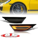 Smoke Led Turn Signal Side Marker Light Lamps For Porsche 911 Carrera 718 Cayman. Fixed Price $70.00.