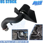 For Vw 2.0T EA888 Passat Golf Gti MK7 Jetta Cold Air Intake Induction Filter Kit. Fixed Price $120.98.