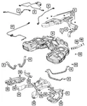 Genuine Mopar Fuel Supply Hose 4578788AC. Fixed Price $51.30.