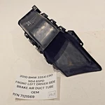 07-11 Bmw 335I E90 Rwd Sedan Front Left Driver Brake Air Duct 7121569 Oem. Fixed Price $32.66.
