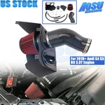 For 2019+ Audi S4 S5 B9 3.0T Engine Cold Air Intake System Filter +heat Shield. Fixed Price $165.90.