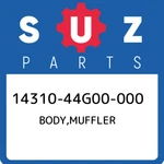 14310-44G00-000 Suzuki Body,muffler 1431044G00000, New Genuine Oem Part. Fixed Price $1152.71.