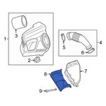 For Audi A6 Quattro 2012-2018 4G0129618B Engine Air Intake Hose Adapter. Fixed Price $62.58.