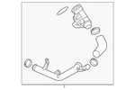 Genuine Volvo Inlet Tube 31370288. Fixed Price $174.37.