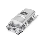Holley Sniper Intake Manifold 835011; Silver Fabricated Aluminum For Bbc. Fixed Price $884.88.