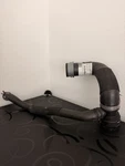 13-16 Mercedes GL450 X166 4.7L Lower Radiator Coolant Hose Pipe A1665004075 Oem. Fixed Price $189.00.