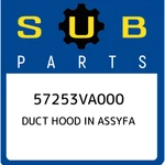 Subaru Duct Hood Assyfa 57253VA000, New Genuine Oem Part. Fixed Price $88.14.