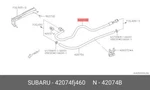 Genuine Oe Tube Delivery Std 42074FJ460 For Subaru 42074-FJ460. Fixed Price $31.53.