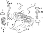 Genuine Nissan Fuel Tank Filler Neck 17228-7LG0A. Fixed Price $52.45.