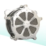 Chrome Air Cleaner Intake Fit Harley Street Glide 08-16 Softail Heritage 16-17. Fixed Price $85.42.