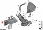 Genuine Bmw X3 G01 G02 18D 20DX 25DX X4 Sac Sav Intake Duct 13718580422. Fixed Price $139.01.