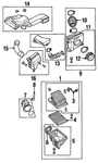 Genuine Nissan Duct 16578-31U00. Fixed Price $43.34.