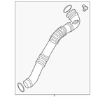 Genuine Bmw Air Duct 13-71-7-605-044. Fixed Price $430.92.